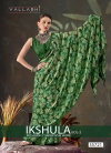 Ikshula Vol 2 By Vallabhi Chiffon Leaf Print With Swarovsaki Work Saree Wholesale Suppliers In Mumbai
